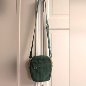 Rowing Blazers Green Corduroy Crossbody Bag